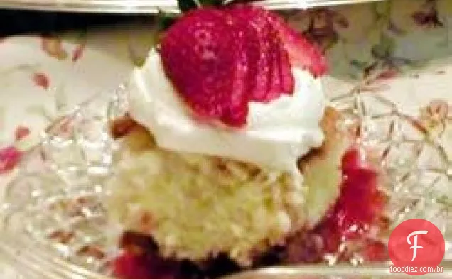 Bolo De Atalho De Morango