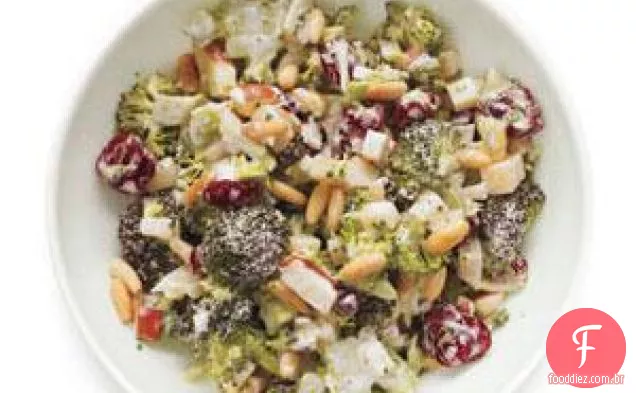 Brócolis Cremoso E Maçã Slaw