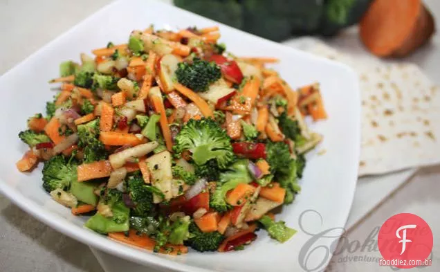 Salada De Brócolis E Batata-Doce
