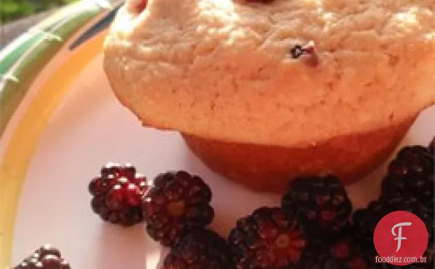 Deliciosos Muffins De Milho Blueberry Sem Glúten