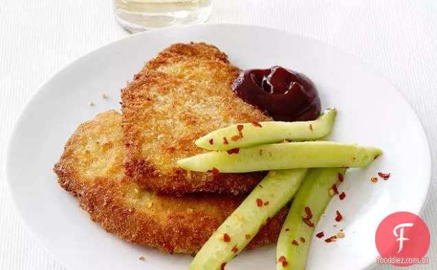 Carne De Porco Crocante Ao Estilo Japonês