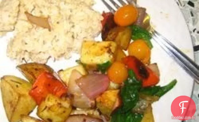 Salada Vegetal Assada Balsâmica
