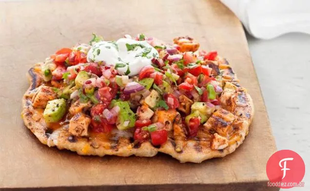 Frango Grelhado Taco Pizzas