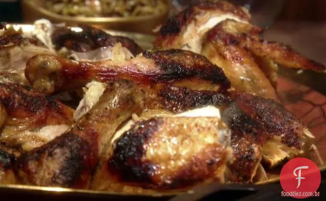 Frango Assado Com Manteiga De Limão