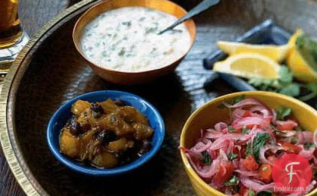 Chutney de manga e hortelã