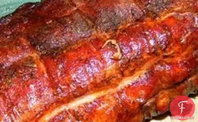 Rub da costela do fumante de CCRyder