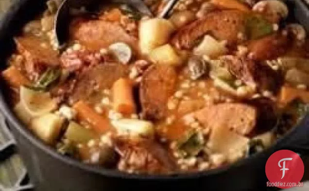 Ensopado De Salsicha Italiano Refogado