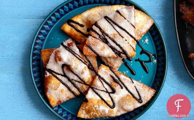 Sopaipillas Com Molho De Chocolate