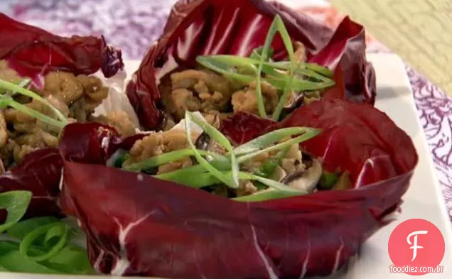 Frango Alface Wraps