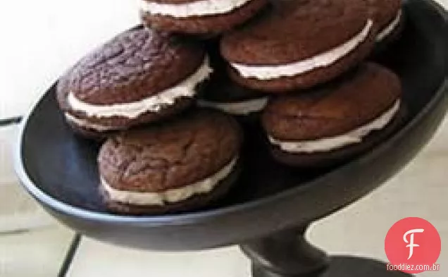 Biscoitos Sanduíche De Chocolate I