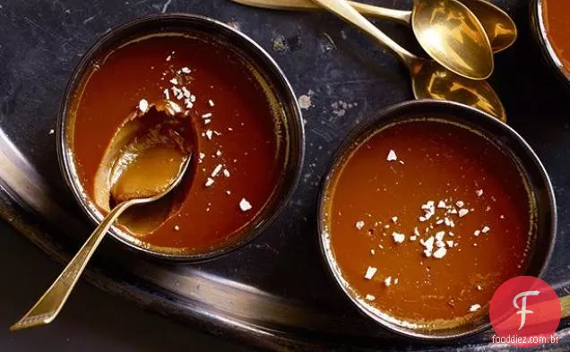 Potes De Caramelo salgados de Creme