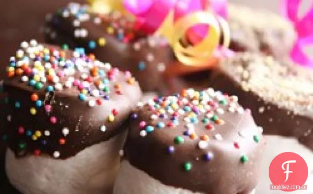Marshmallows Cobertos Com Chocolate