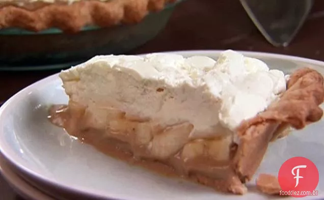 Torta De Creme De Banana Dupla