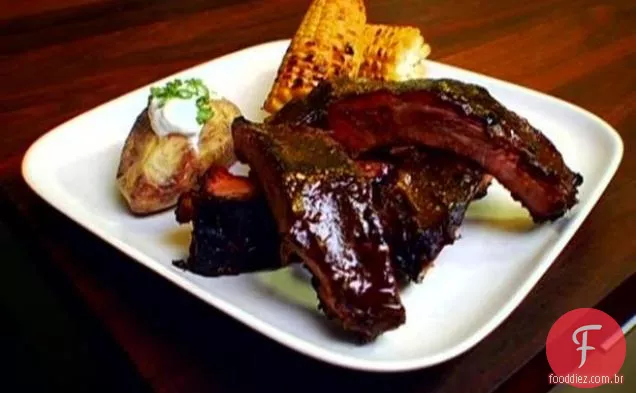 Tomatillo Glazed Baby Back Ribs