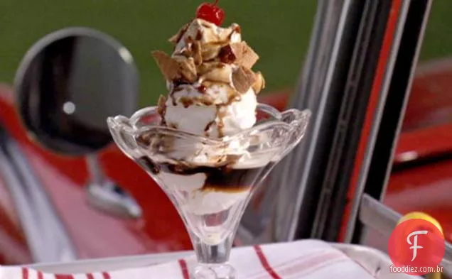Root Beer Float Sundae
