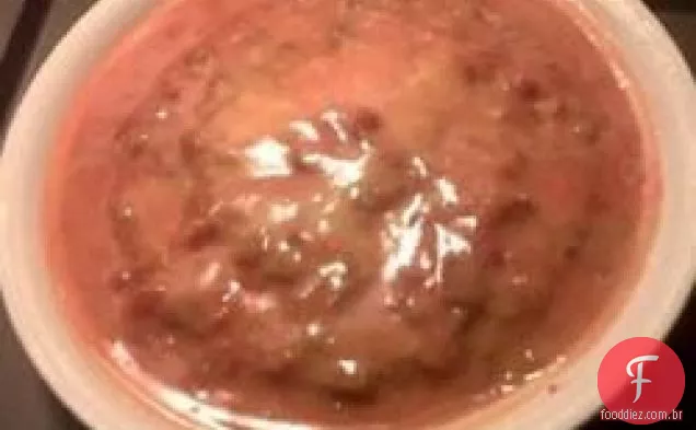 Bolo Pudim Ruibarbo