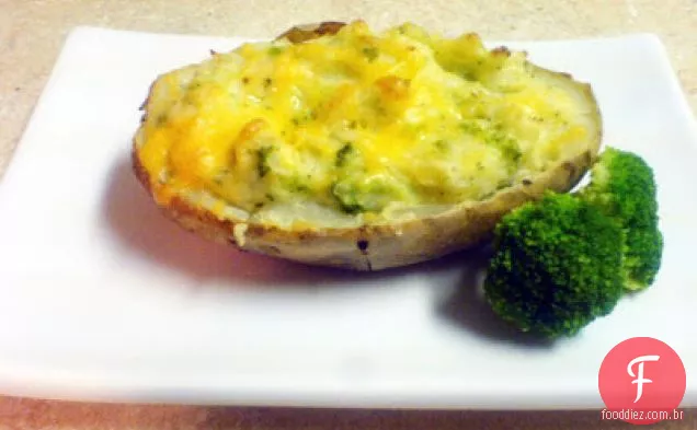 Batatas Cheddar De Brócolis