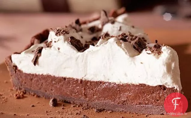 Torta De Creme De Chocolate Duplo