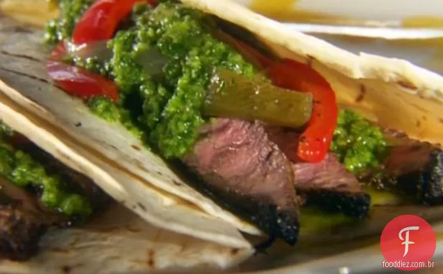 Flank Steak Fajitas