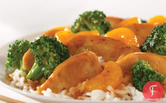 Frango Mandarim Com Brócolis