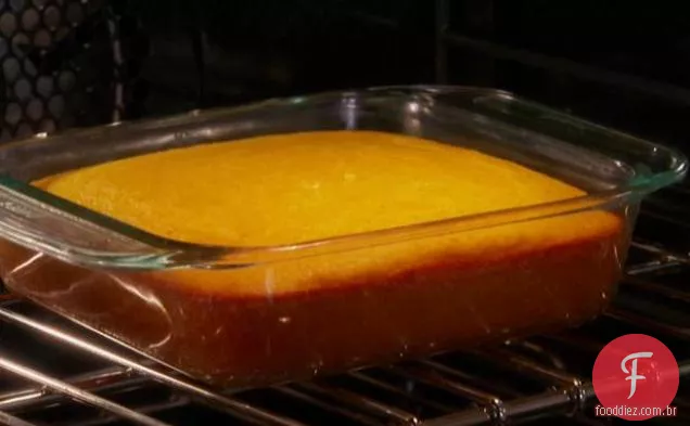 Leitelho e creme azedo pão de milho