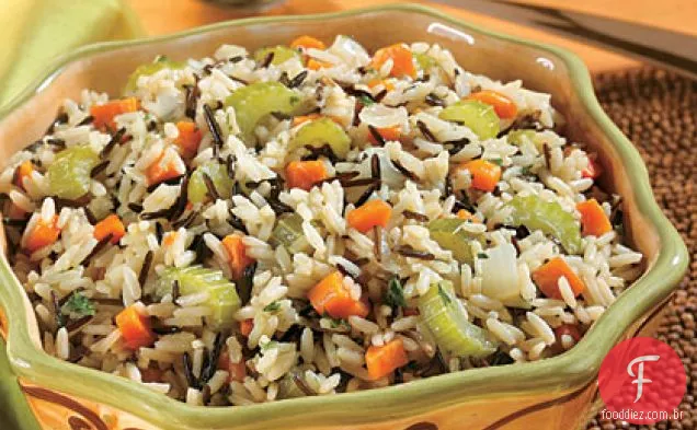 Pilaf De Arroz Branco E Selvagem