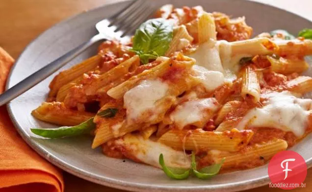 Tomate torrado Penne alla Vodka