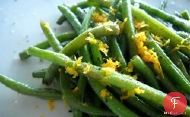 Feijão Verde Com Azeite Laranja
