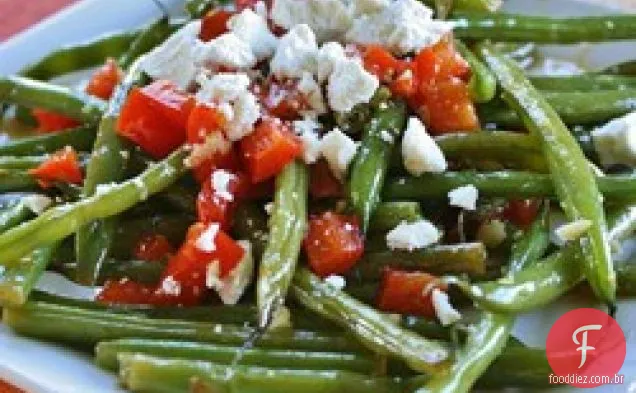 Feijão verde e Feta de Arica