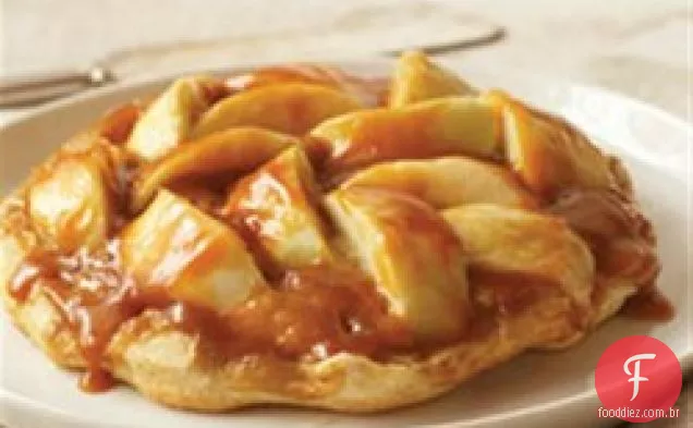 Torta De Maçã Caramelo