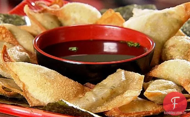 Bolinhos Edamame Fritos