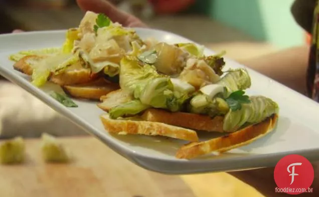 Salada Caesar De Frango Grelhado
