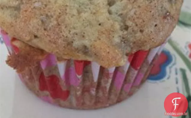 Muffins De Migalhas De Banana Mais Saudáveis