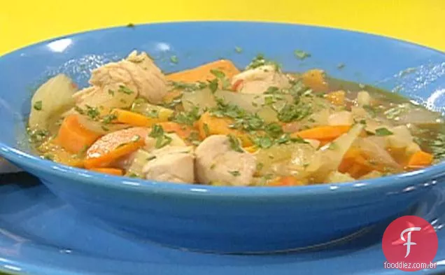 Smoky Sweet Potato Chicken Stoup