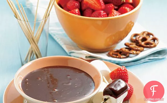 Fondue Chocolate Microondas