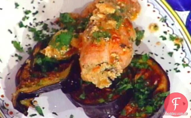 Rolinhos de vitela com limão e cogumelos: Involtini di Vitello al Limone