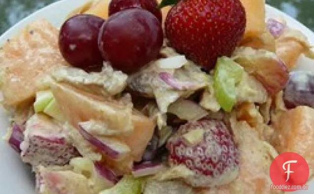 Salada de frango e melão