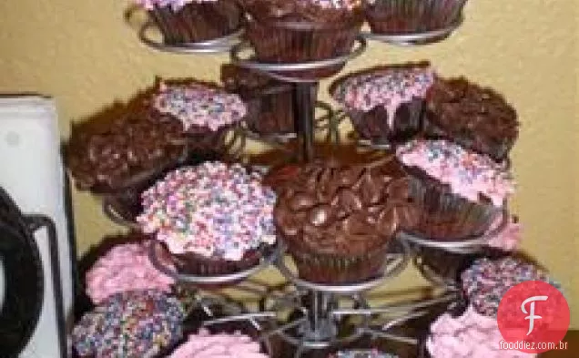 Chocolate Avelã Cupcakes