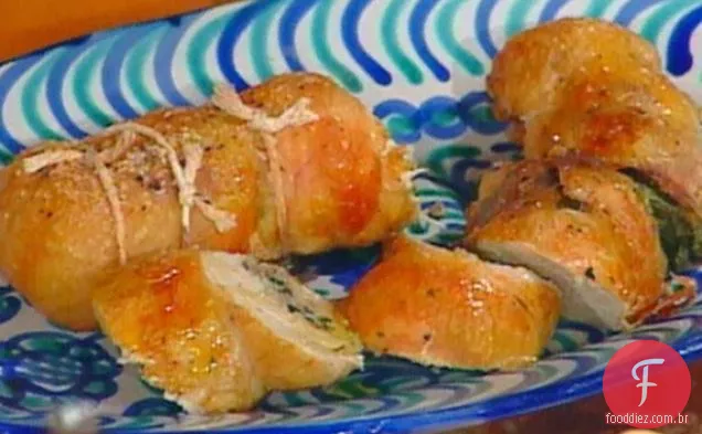 Frango Recheado, sem ossos sobre isso: Braciola di Pollo