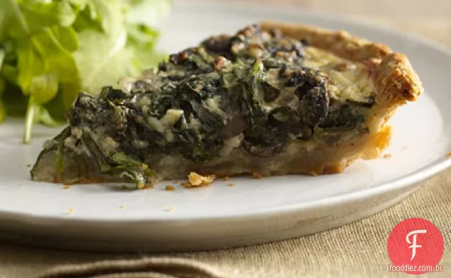 Quiche Vegetariano Saudável