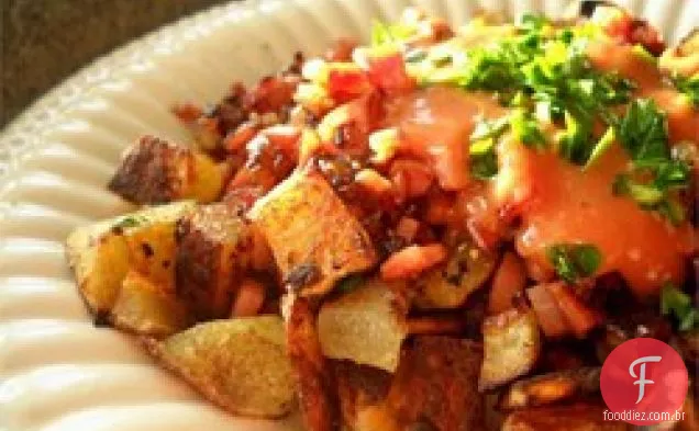 Ham Hash Com Batata Doce E Tomilho
