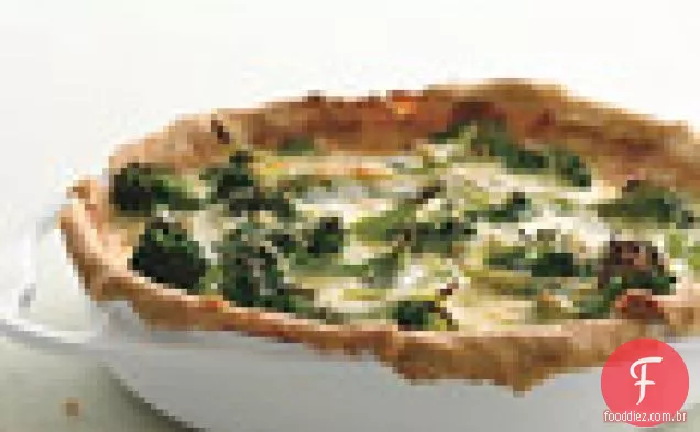 Brócolis Alho Quiche