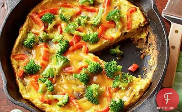 Broccoli & Mushroom Frittata