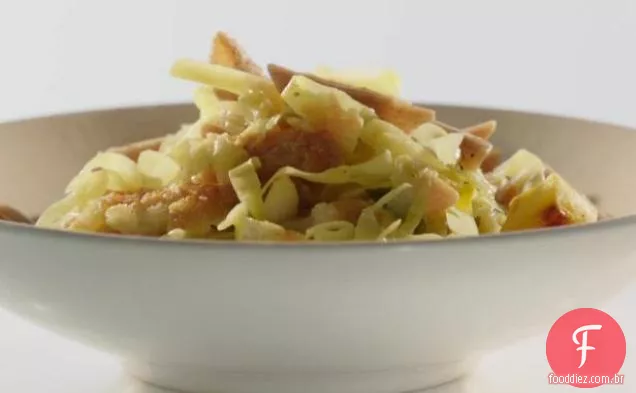 Abóbora, Penne e repolho