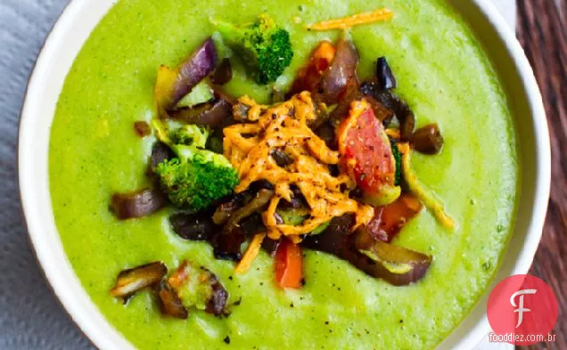 Cheezy Loaded Potato Broccoli Soup