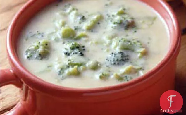 Sopa De Brócolis E Queijo
