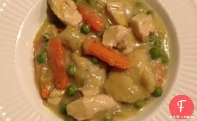 Frango fácil e bolinhos