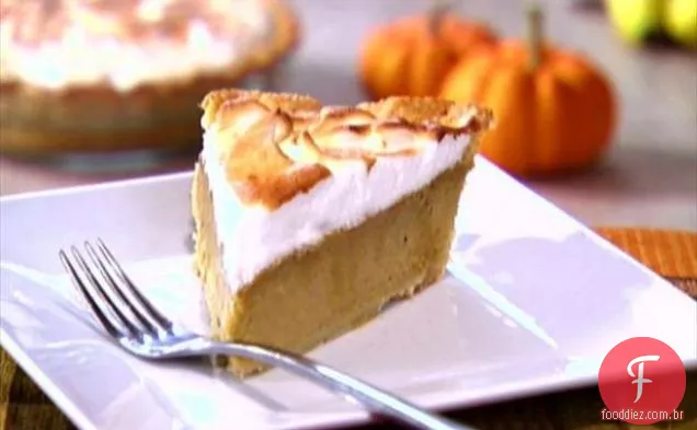 Torta De Merengue De Banana De Abóbora
