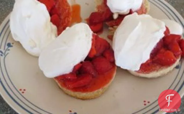 Morango Fresco Limão Shortcake