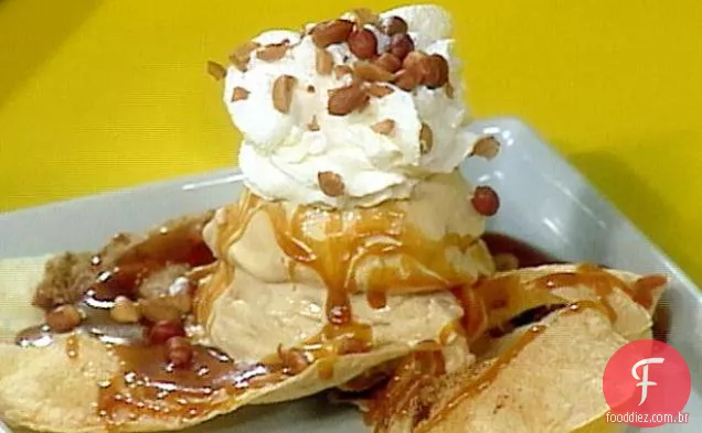 Mexican Caramel Sundaes